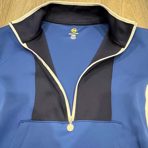 Nautica Competition Women's Size XL Track Warm Up Jacket blue white - Picture 6 of 9